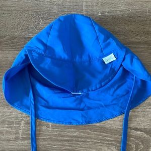 Blue hat